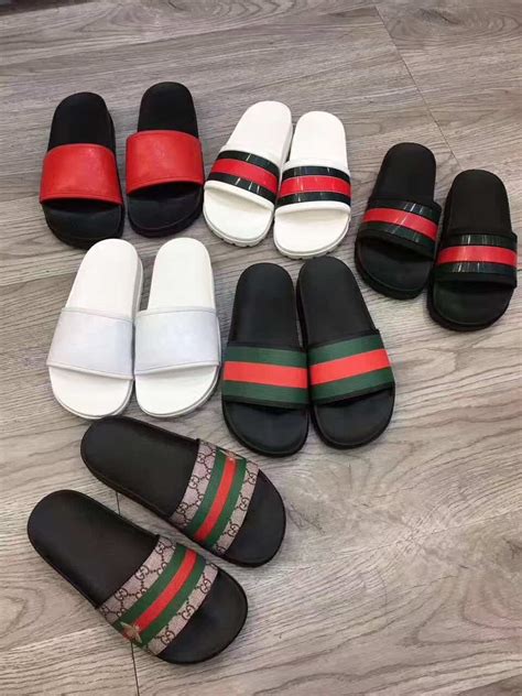 gucci slides men lion|gucci slides men real.